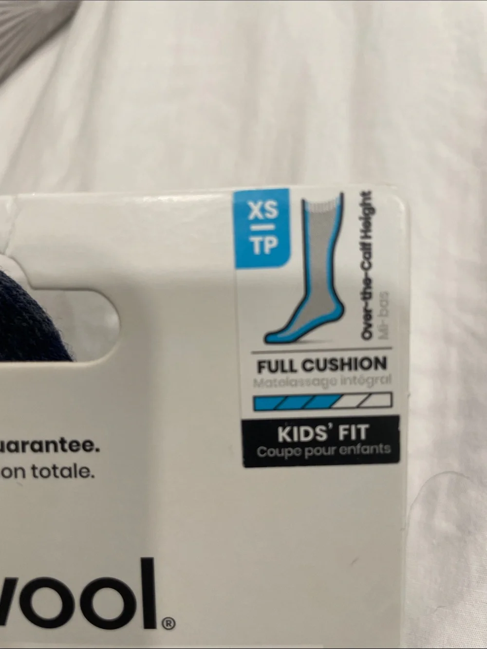Smartwool impact heel reinforced